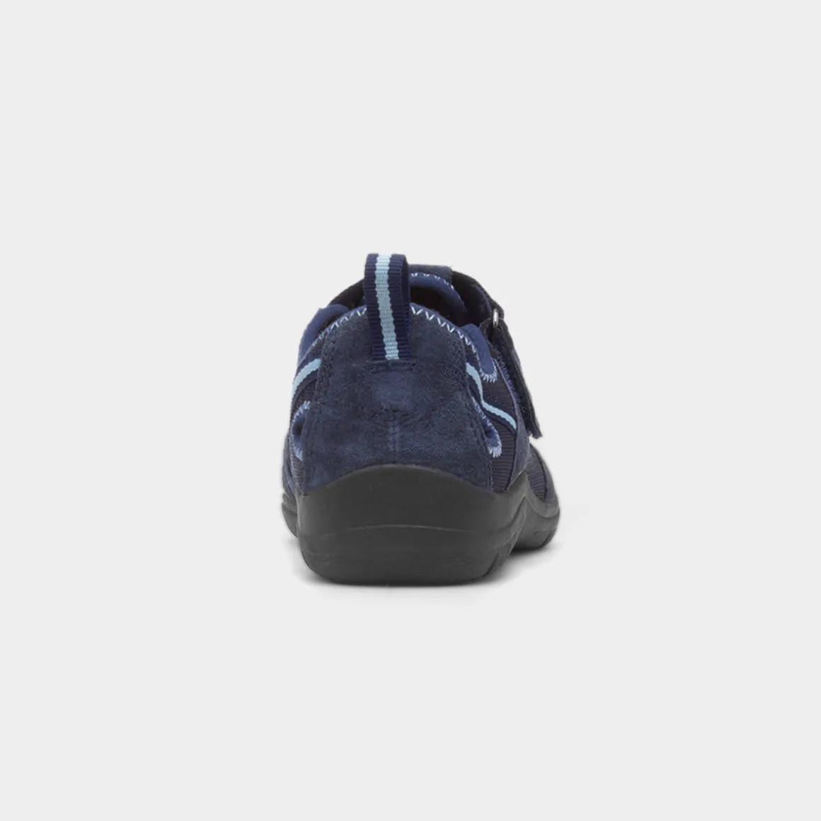 Free Spirit Cleveland Womens Navy Easy Fasten Shoe