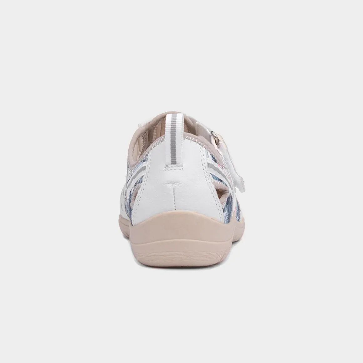 Free Spirit Cleveland Womens White Floral Shoe