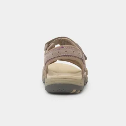 Free Spirit Frisco Womens Beige Easy Fasten Sandal