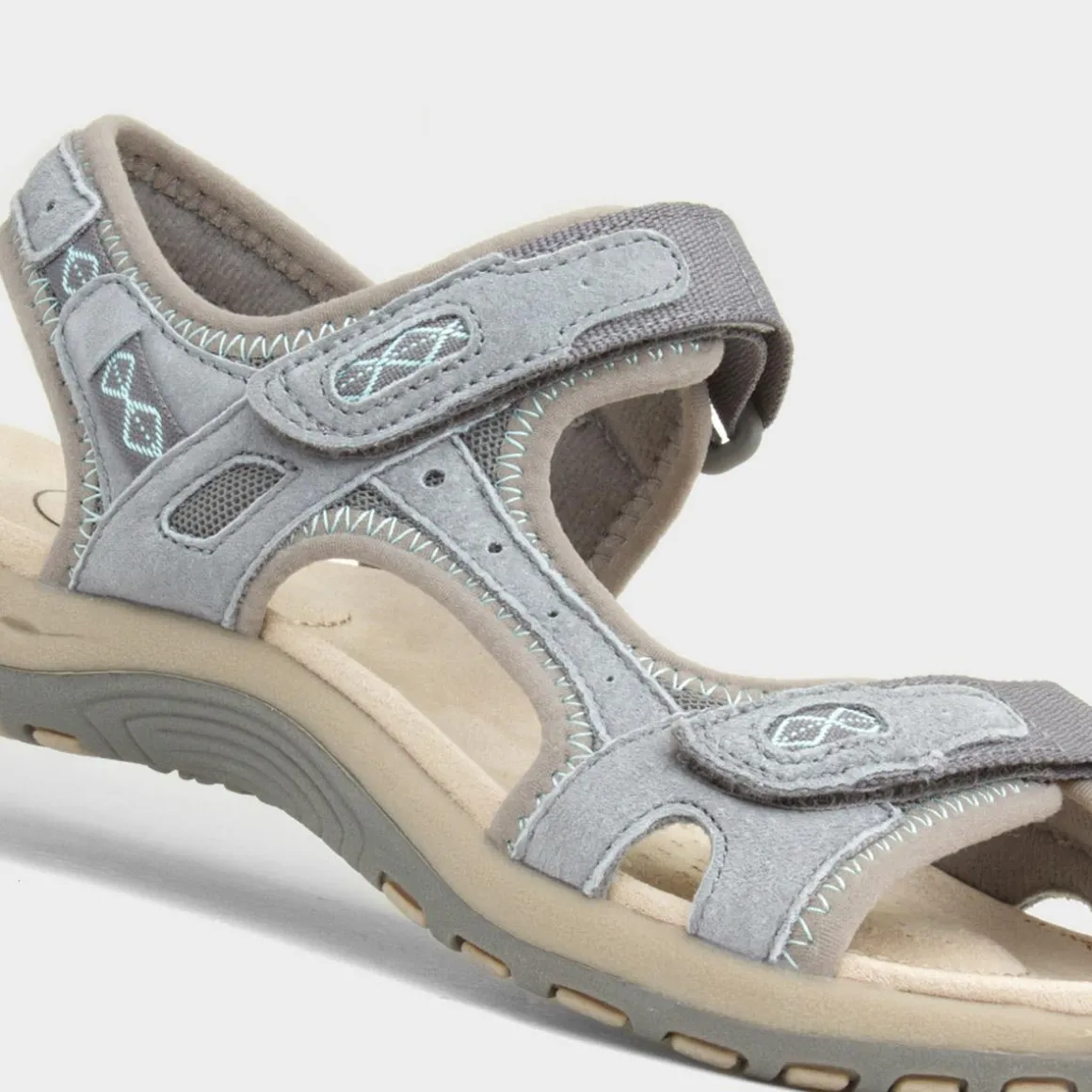 Free Spirit Frisco Womens Smoke Grey Sandals