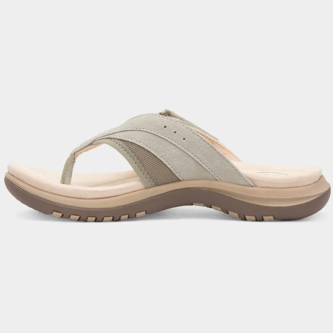 Free Spirit Juliet Womens Green Toe Post Sandal