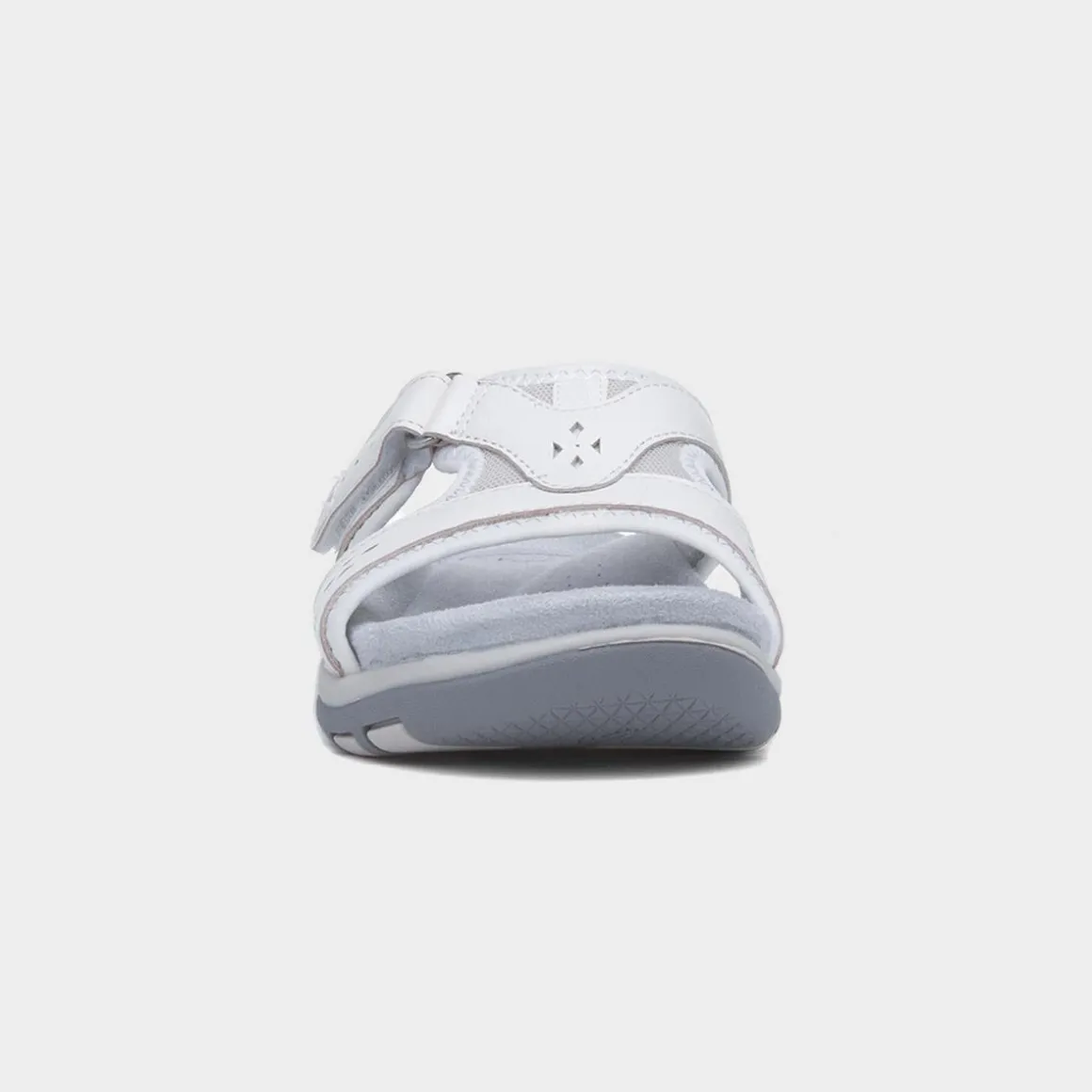 Free Spirit Wickford Womens White Mule Sandal
