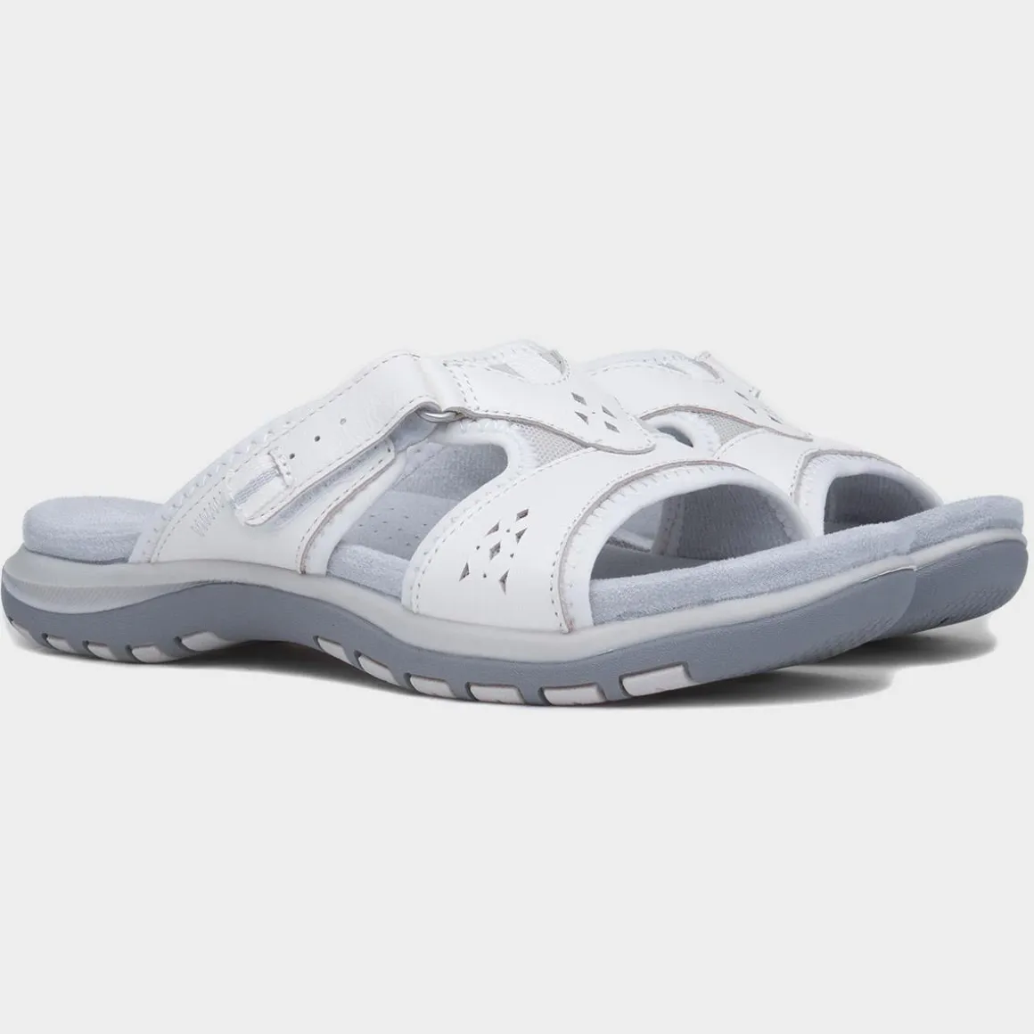 Free Spirit Wickford Womens White Mule Sandal
