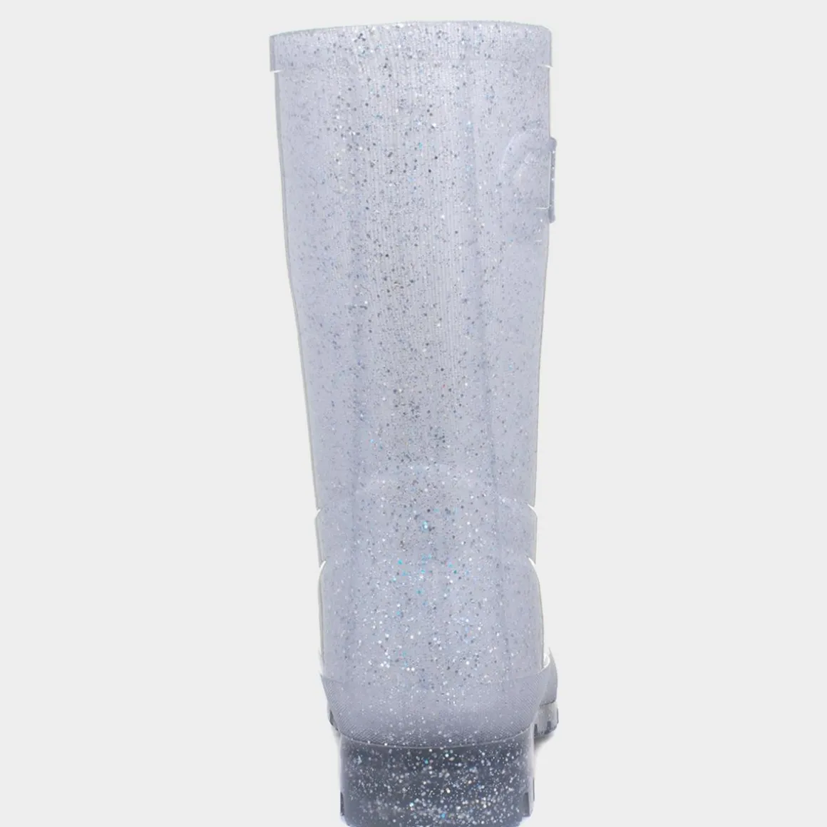 Frost Womens Silver Glitter Welly