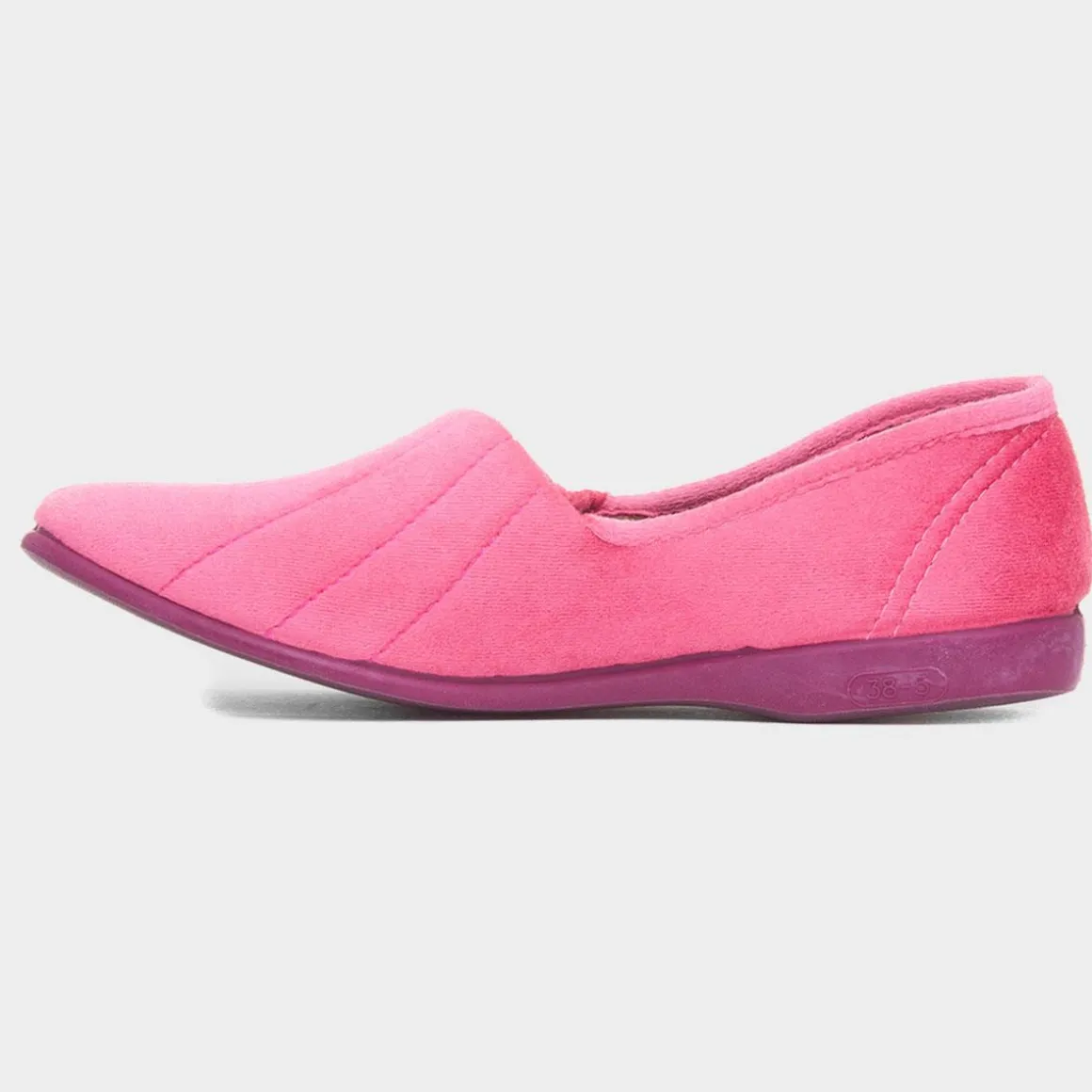 GBS Audrey Womens Rose Full Slipper
