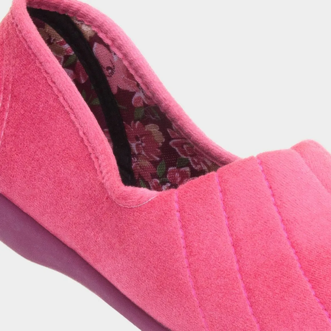 GBS Audrey Womens Rose Full Slipper