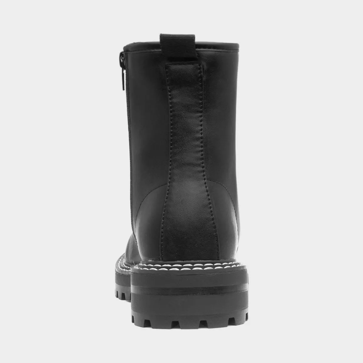 Heart Marissa Womens Black Lace Up Boot