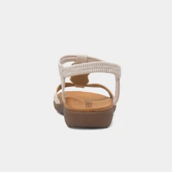 Heavenly Feet Alison Womens Stone Sandal