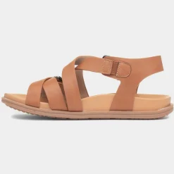 Heavenly Feet Apollo Womens Tan Sandal