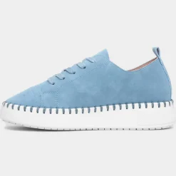 Heavenly Feet Astrid Womens Blue Casual Shoe