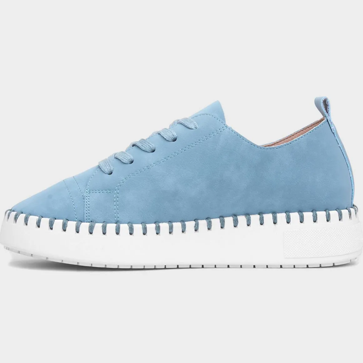 Heavenly Feet Astrid Womens Blue Casual Shoe