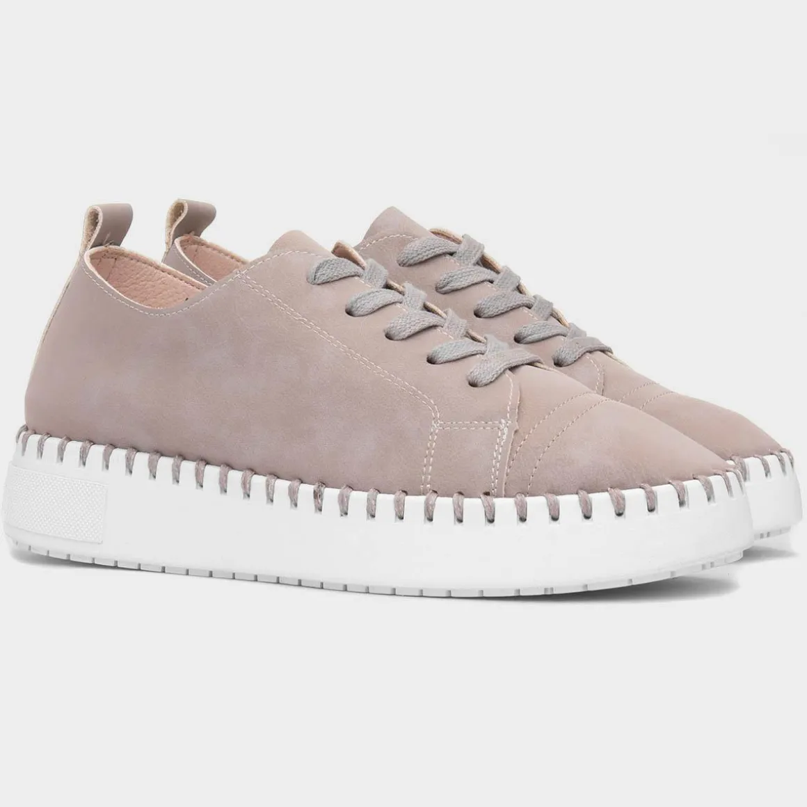 Heavenly Feet Astrid Womens Taupe Casual Shoe