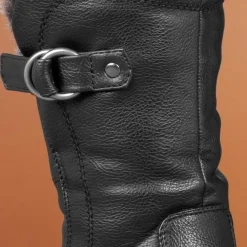 Heavenly Feet Bramble Womens Black Calf Boot