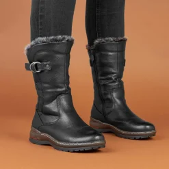 Heavenly Feet Bramble Womens Black Calf Boot