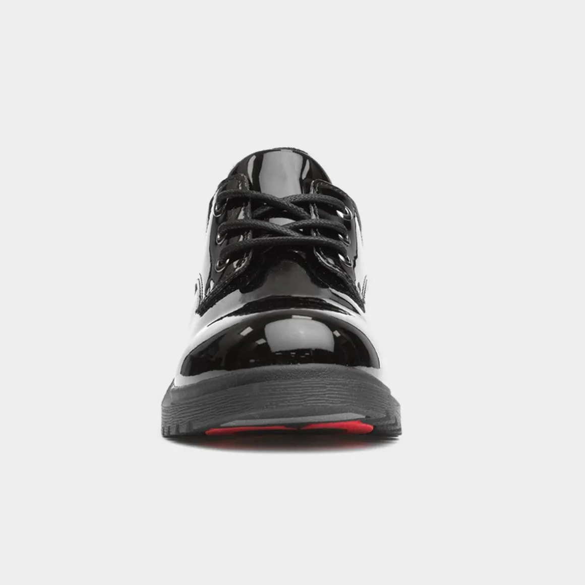 Heavenly Feet Jasmine Girls Black Patent Shoe