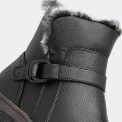 Heavenly Feet Laurel Womens Black Ankle Boot