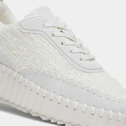 Heavenly Feet Mae Womens Cream Trainer