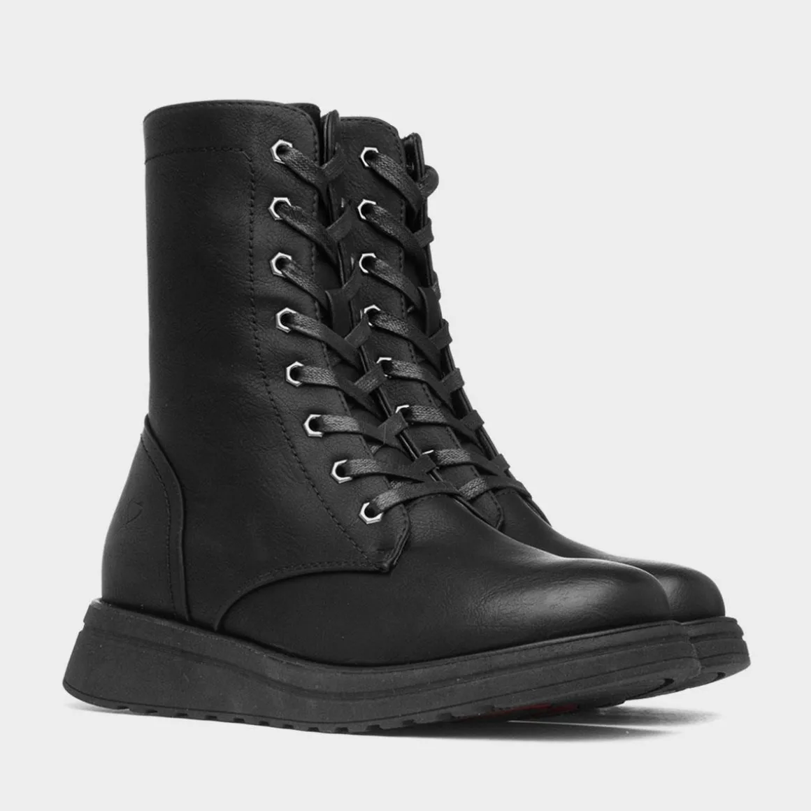 Heavenly Feet Martina Womens Black Ankle Boot