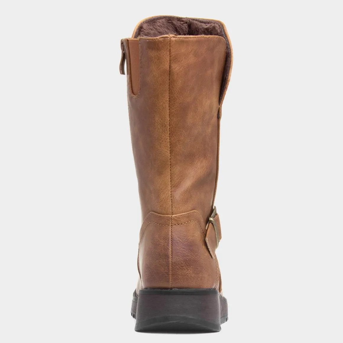 Heavenly Feet Maya Womens Tan Calf Boot
