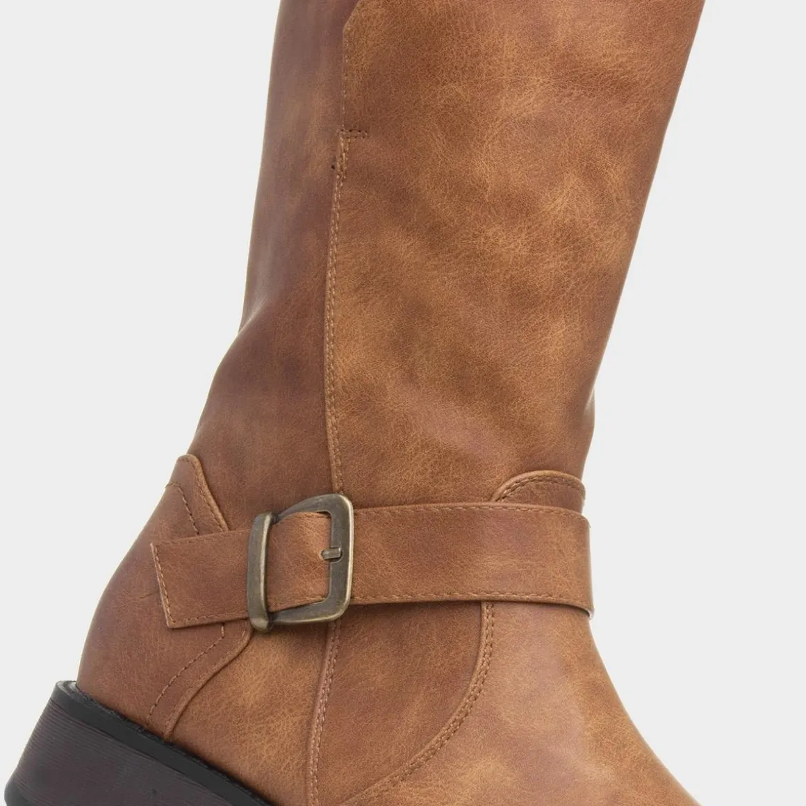 Heavenly Feet Maya Womens Tan Calf Boot