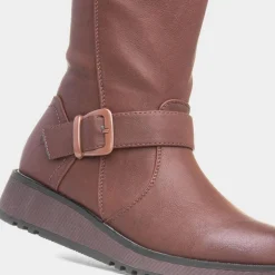Heavenly Feet Maya Womens Brown Calf Boot