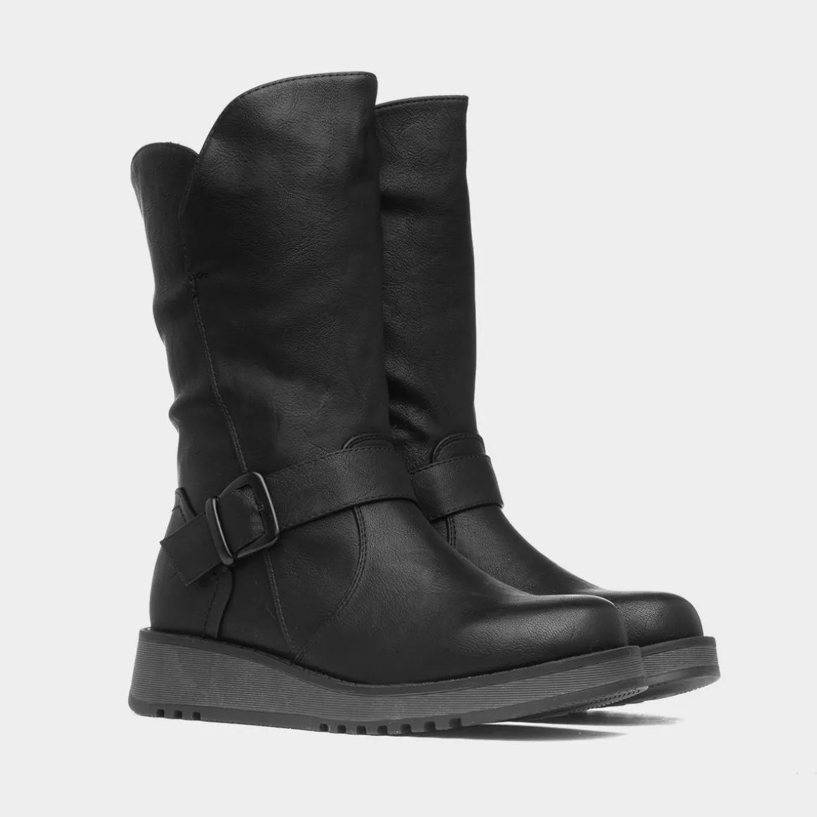 Heavenly Feet Maya Womens Black Calf Boot