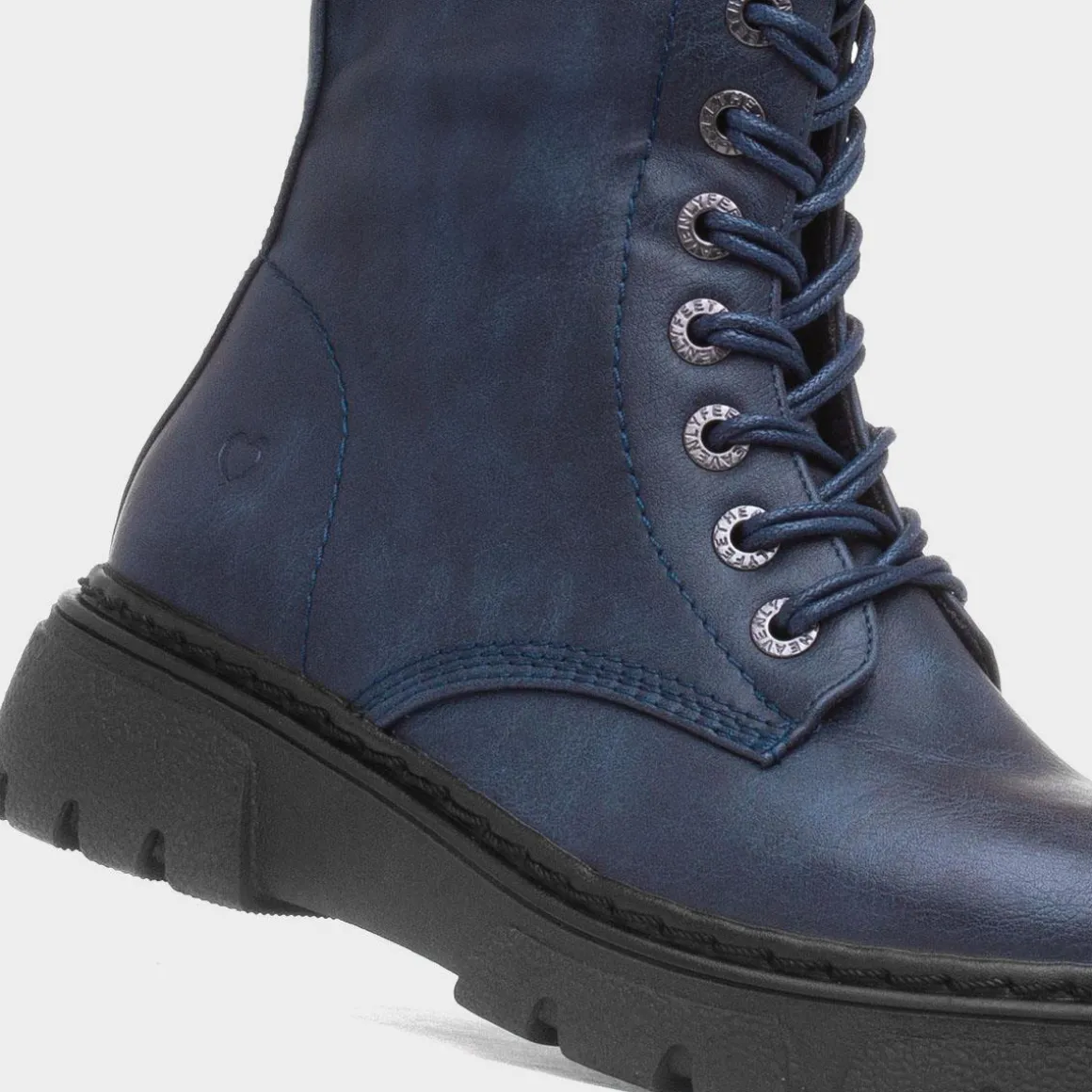 Heavenly Feet Nomad Womens Navy Calf Boot