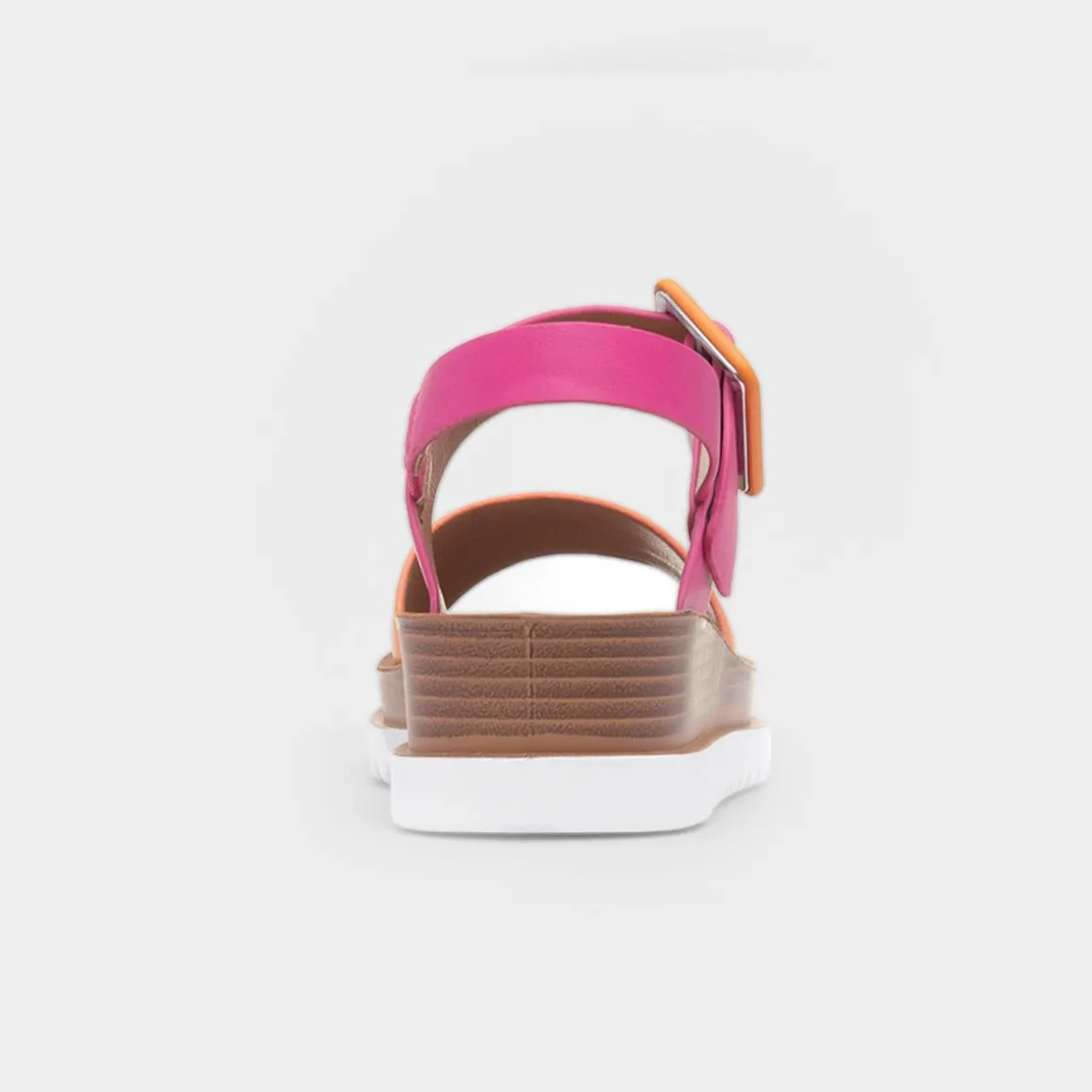 Heavenly Feet Pistachio Womens Multi Wedge Sandal