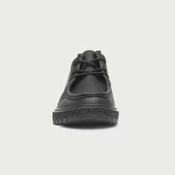 Heavenly Feet Retro Womens Black Wallabee Shoe