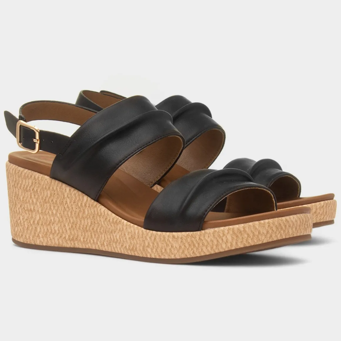 Heavenly Feet Roseanna Womens Wedge Sandal