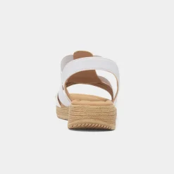 Heavenly Feet Sadie Womens White Sandal