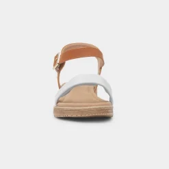 Heavenly Feet Sara Womens Stone Buckle Sandal