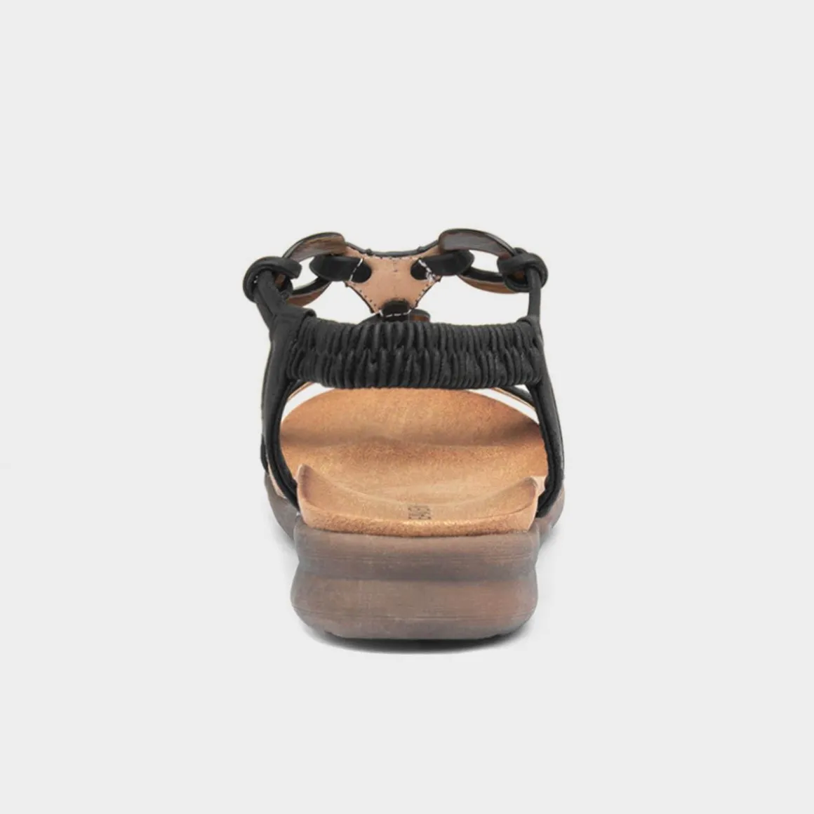 Heavenly Feet Sensation Womens Black Sandal