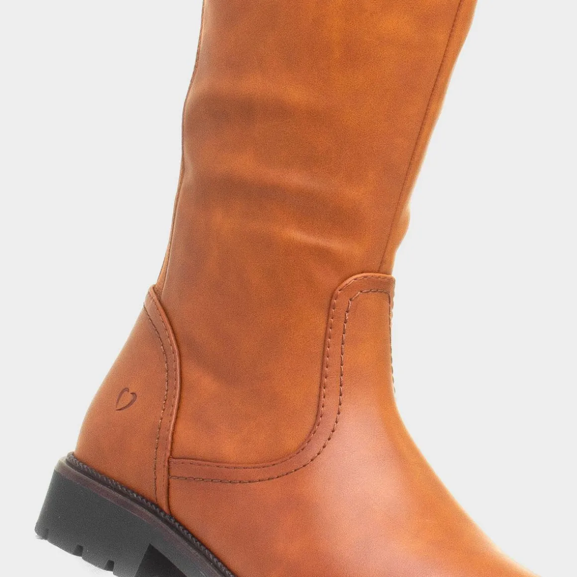 Heavenly Feet Verbena Womens Tan Knee High Boot