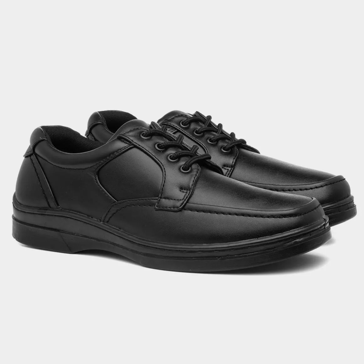 Hobos Benny Mens Black Lace Up Shoe