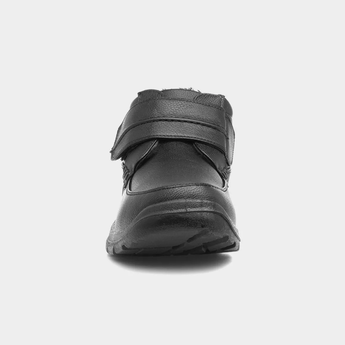 Hobos Brendan Mens Black Easy Fasten Casual Boot