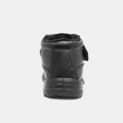 Hobos Brendan Mens Black Easy Fasten Casual Boot