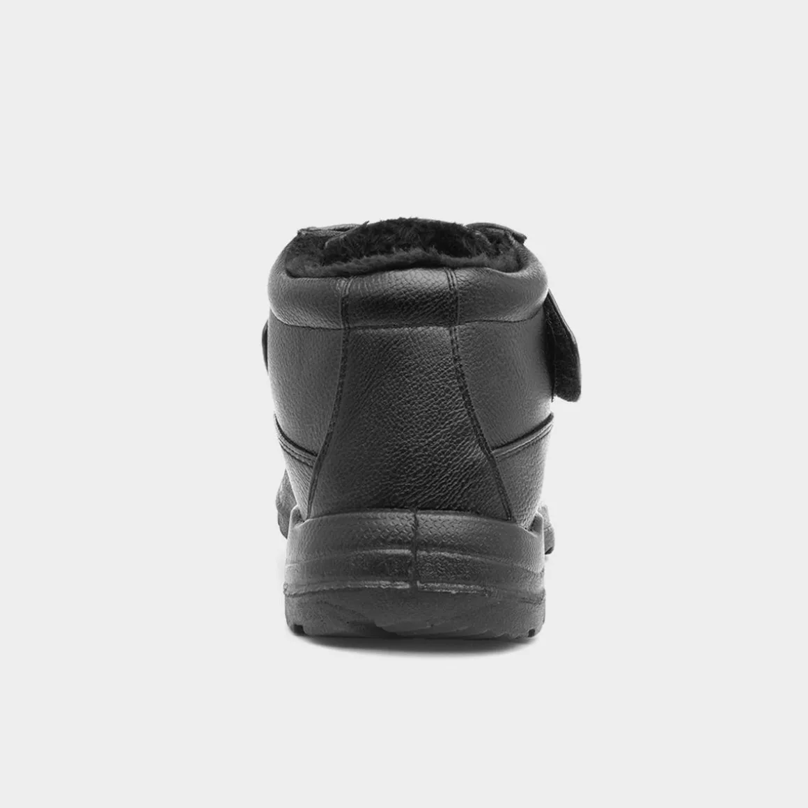 Hobos Brendan Mens Black Easy Fasten Casual Boot