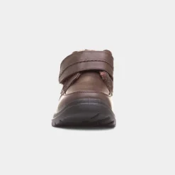 Hobos Brendan Mens Brown Faux Fur Lined Boot