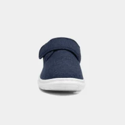 Hobos Broderick Mens Navy Easy Fasten Canvas