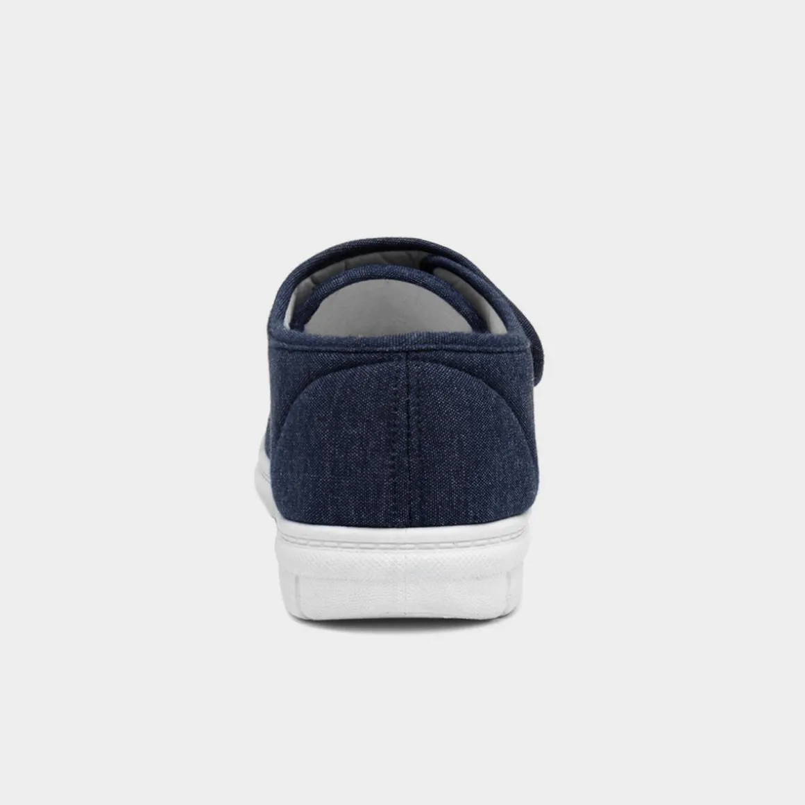 Hobos Broderick Mens Navy Easy Fasten Canvas