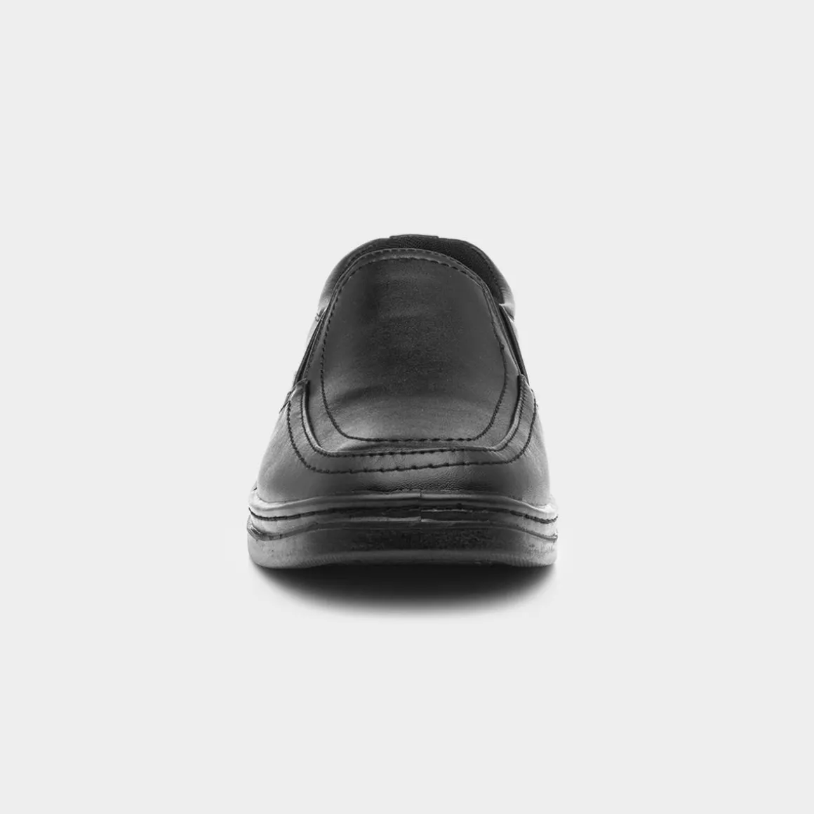 Hobos Bruce Mens Side Twin Gusset Shoe in Black