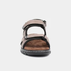 Hobos Edmund Mens Brown Sporty Easy Fasten Sandal
