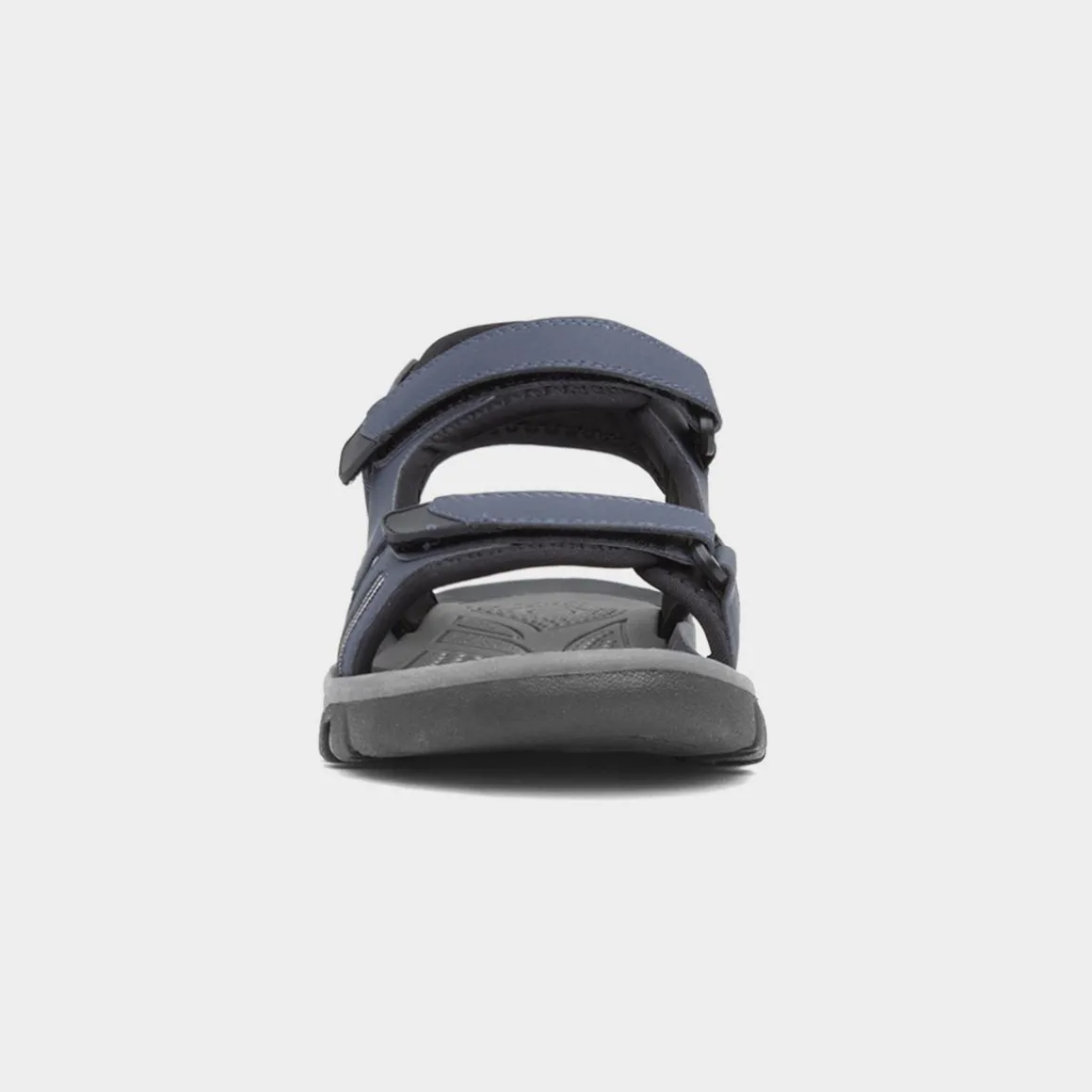 Hobos Elliot Mens Navy Easy Fasten Sandal