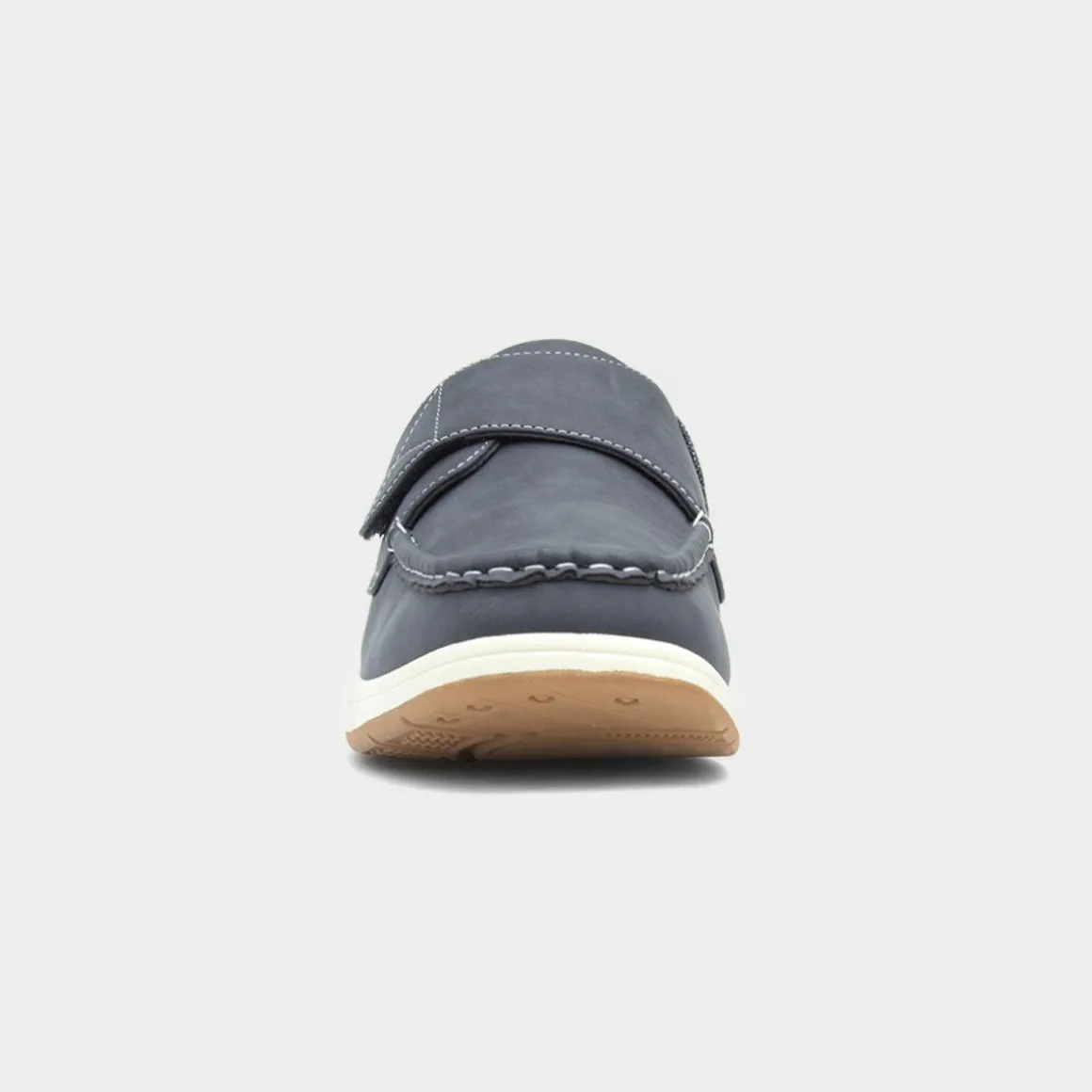 Hobos Elton Mens Blue Easy Fasten Casual Shoe
