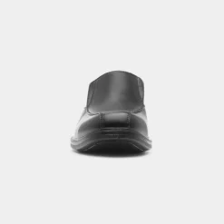 Hobos Hardy Mens Black Slip On Shoe