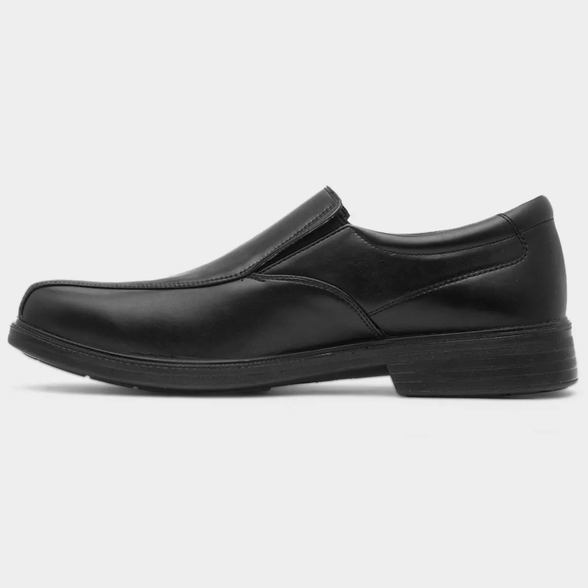 Hobos Hardy Mens Black Slip On Shoe