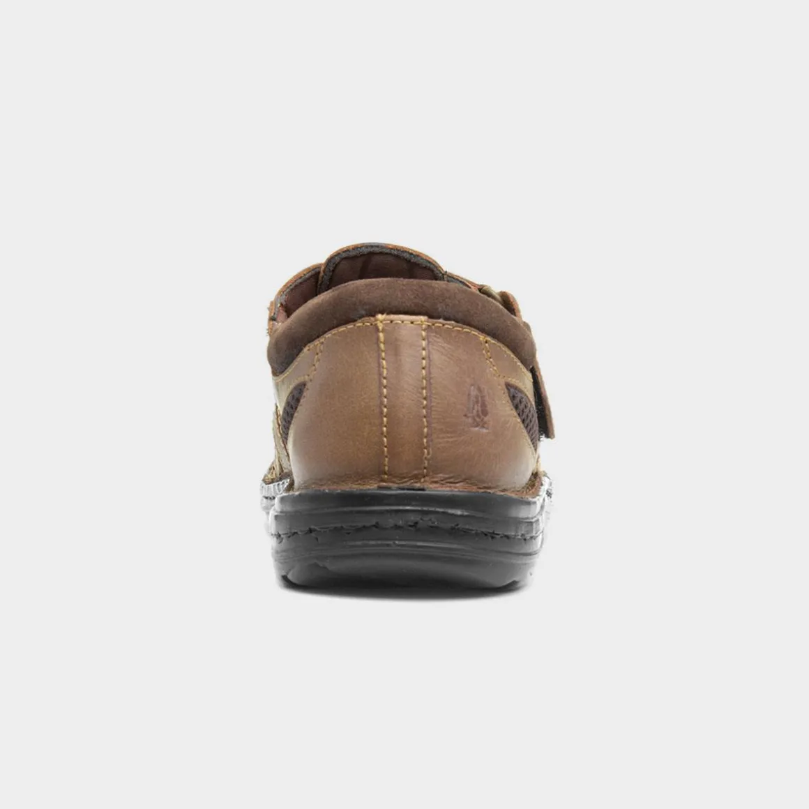 Hush Puppies Albert Mens Tan Leather Sandal