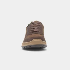 Hush Puppies Alexander Mens Brown Leather Shoe