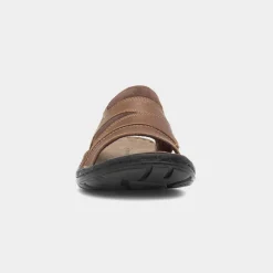 Hush Puppies Archer Mens Tan Leather Mule Sandal